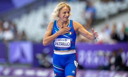 Transgender sprinter Valentina Petrillo fails to reach 400m final on Paralympic debut | Paris Paralympic Games 2024 | The Guardian