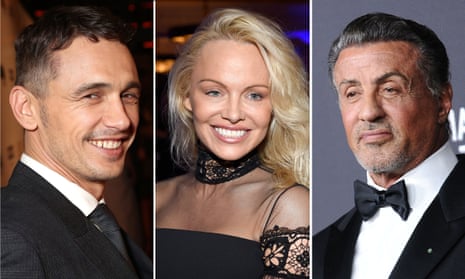 Don’t give up the day job ... James Franco, Pamela Anderson and Sylvester Stallone.