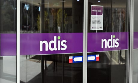 The National Disability Insurance Scheme NDIS logo at its head office