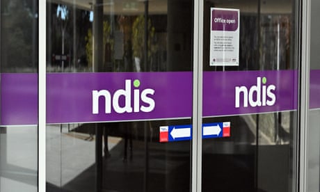 Doors with NDIS logos