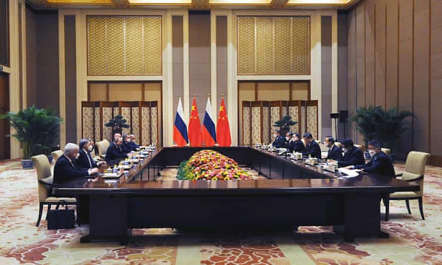The two leaders hold talks in Beijing