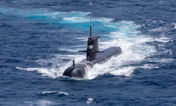 Collins-class submarine HMAS Rankin