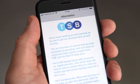 TSB app on phone