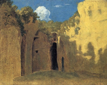 The Grotto at Posillipo by Thomas Jones, 1782.