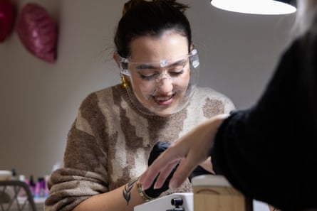 Sydney nail technician Alina Huck