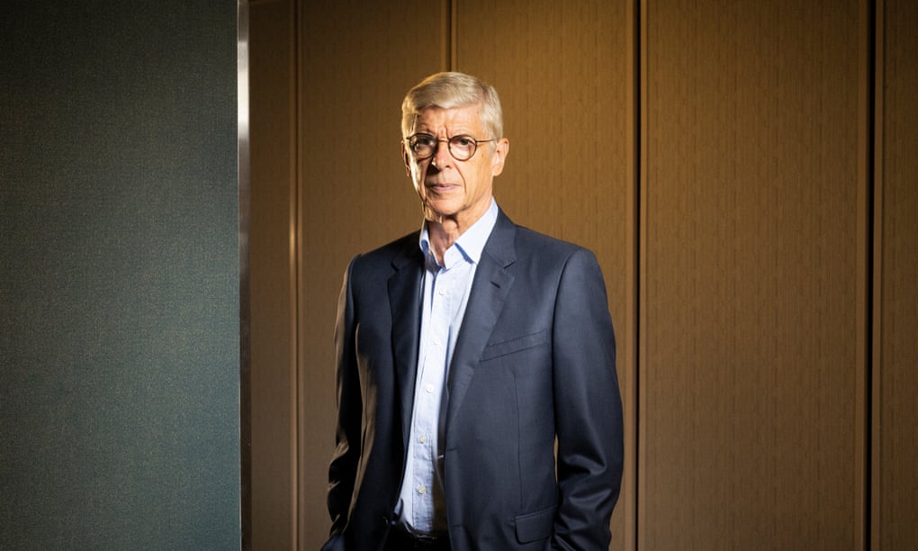 Arsène Wenger photographed last month by Ed Alcock for the Observer New Review.