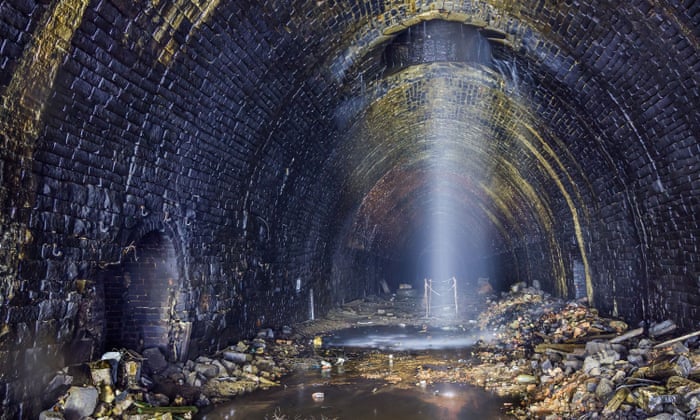 Campaigners say it would cost as much to make the Queensbury tunnel a cycle route as it would to permanently shut it. Photograph: Forgotten Relics Campaigners say it would cost as much to make the Queensbury tunnel a cycle route as it would to permanently shut it. Photograph: Forgotten Relics