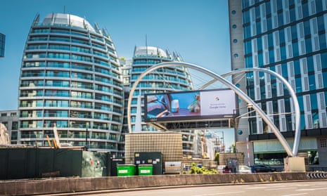 Silicon Roundabout in Old Street, east London, has become a hub for tech startups.
