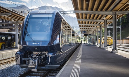 The new trains can run on different track gauges.