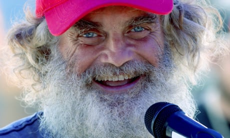 Timothy Shaddock speaks after arriving at the port of Manzanillo in Mexic