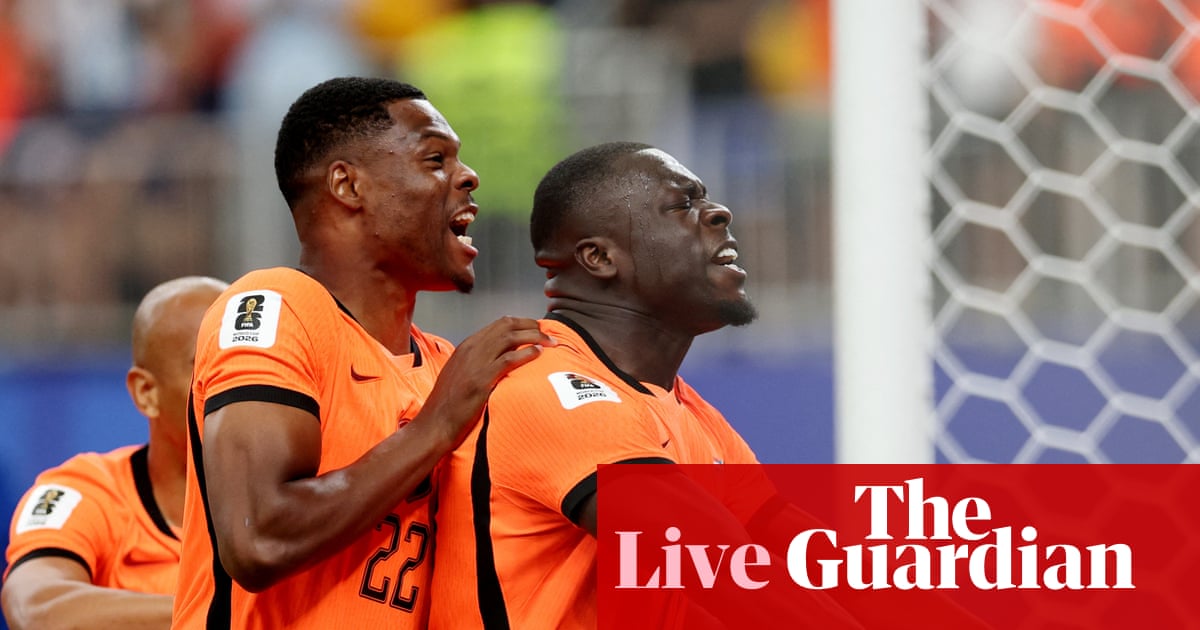 Netherlands v Sweden: World Cup 2026 – live