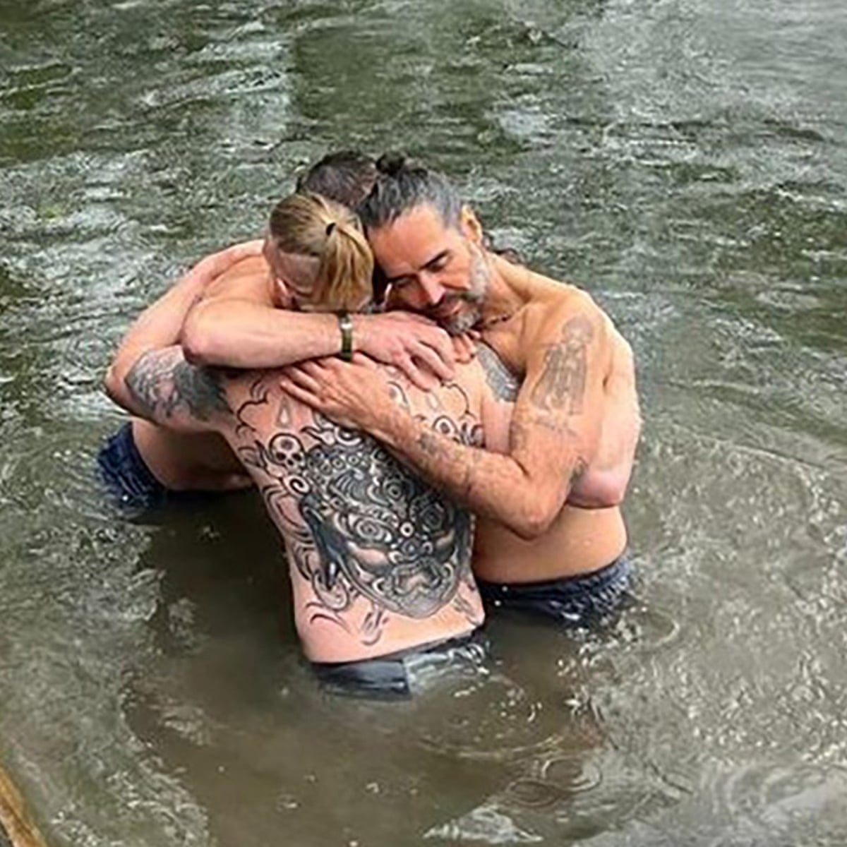 So Russell Brand was baptised in the Thames, and all his sins were