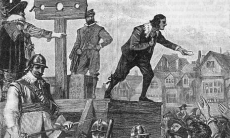 John Lilburne, a leader of the Levellers appeals to a crowd as he stands at a pillory. Corbyn has named Lilburne as the historical figure he most admires.