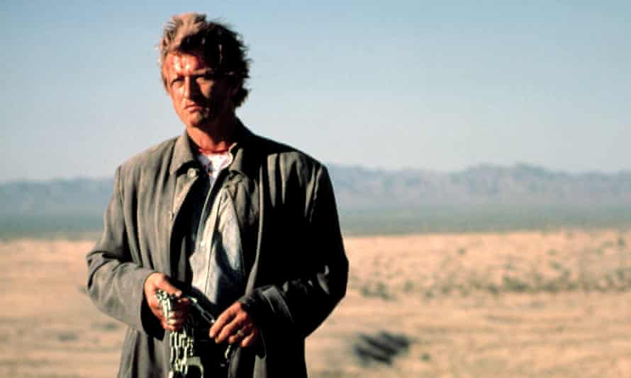 Rutger Hauer in The Hitcher, 1986.
