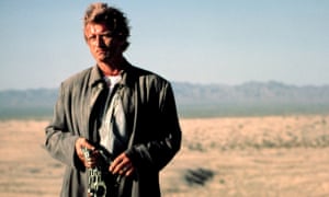 Rutger Hauer in The Hitcher.