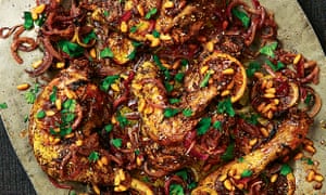 Yotam Ottolenghi’s roast chicken with sumac, za’atar and lemon