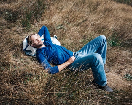 Alexander Skarsgård as Ray in Pillion.