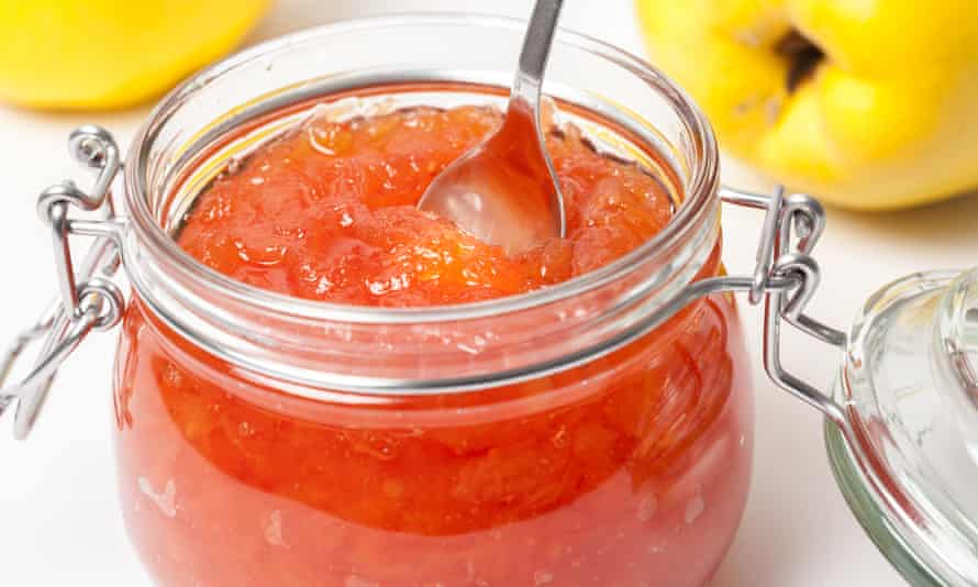 A jar of quince jam.