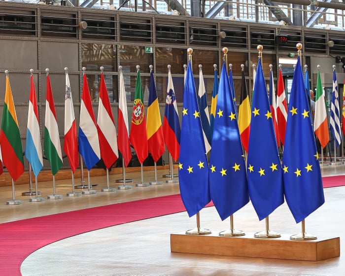 EU leaders sign joint statement in support of Ukraine - Europe live