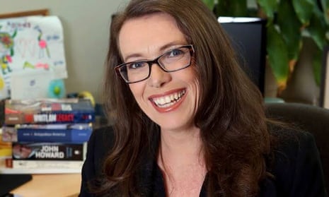 Michelle Gunn, who has been appointed as the first female editor of the Australian newspaper, 15 May 2020