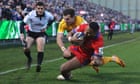 Joe Cokanasiga gets Bath bubbling to stun Ulster with second-half blitz