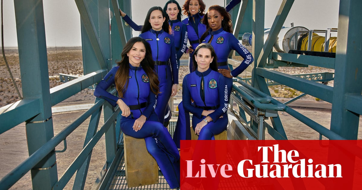 Katy Perry and Jeff Bezos' fiancee Lauren Sanchez ready for space flight with all-female crew follow live