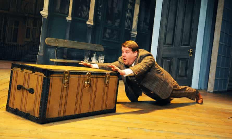 James Corden in One Man, Two Guvnors.