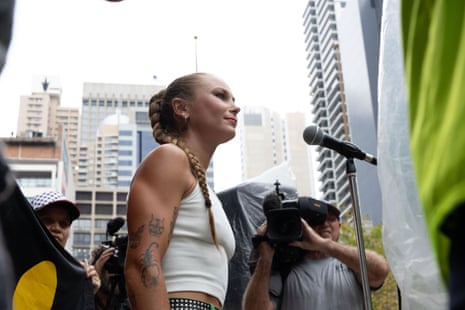 Australia politics live: Malcolm Turnbull says Angus Taylor should ‘stand up and say’ if he wants to be Liberal leader; man charged after Sydney protest over police tactics