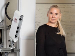 Maja Pantic, research director of Samsung Al Research Centre, photographed at Imperial College, London