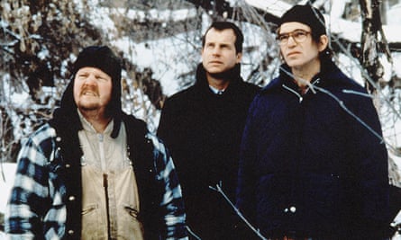 Brent Biscoe, Bill Paxton and Billy Bob Thornton in A Simple Plan.
