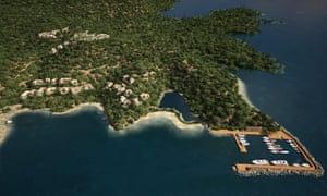A computer-generated image of the Kassiopi project.