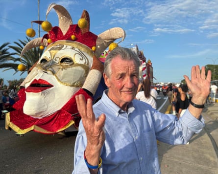 Michael Palin in Venezuela.