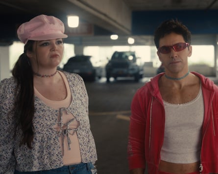 Paul W Downs (right) plays Jimmy, the rep who brought Deborah and Ava together.