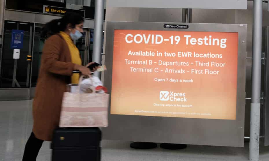 Us Expected To Require Stricter Testing Protocols For International Travelers Us News The Guardian Us Expected To Require Stricter Testing Protocols For International Travelers Us News The Guardian