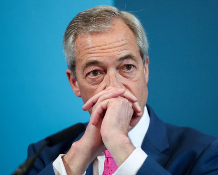 Image accompanying the story: Reform braces for Farage standards verdict over undeclared £5m gift