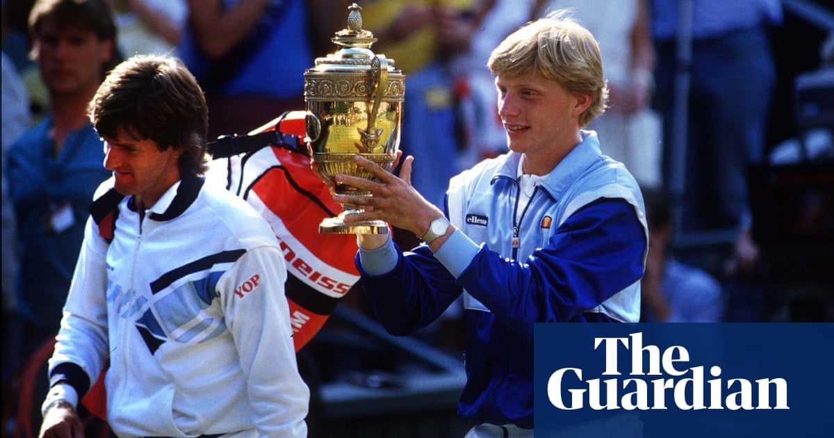 Boris Becker wins Wimbledon - archive, 8 July 1985
