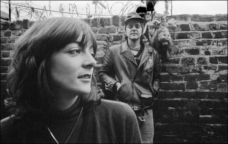 Throbbing Gristle in 1978 … Cosey Fanni Tutti and Genesis P-Orridge.
