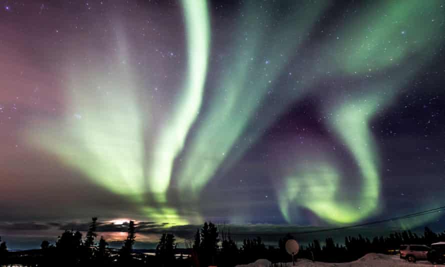 Northern lights near Fairbanks, Alaska