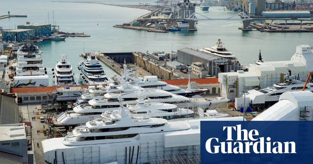Sailing away: superyacht industry booms during Covid pandemic