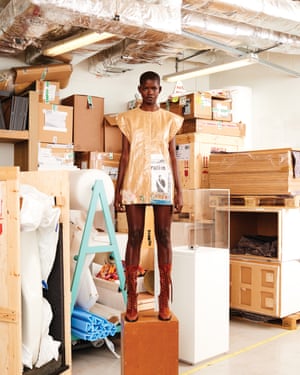 Model in the storeroom of Hepworth Wakefield museum