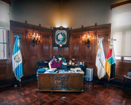Liwy Grazioso in her office in the National Palace.