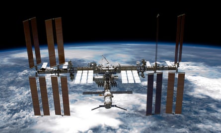 The International Space Station (ISS). Nasa’s focus on the ISS has left it to tech entrepreneurs to dream up wilder ideas.