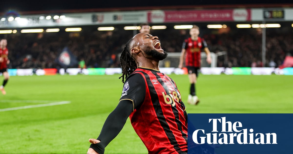 Antoine Semenyo’s parting gift gives Bournemouth victory over shaky Spurs
