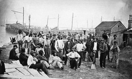 slaves slavery 1863 reconstruction americans starvation freed contraband fugitive corbis freedmen myths medford juneteenth hunger