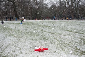 Derby, UKPeople enjoying the wintry weather