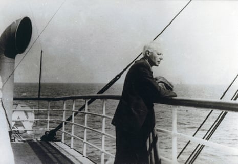 Béla Bartók en route to the United States, October 1940.
