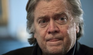 Steve Bannon, former chief strategist to Donald Trump.