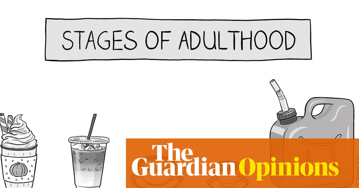 Sam Lau on the stages of adulthood – cartoon