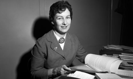 Margaret Anstee in Montevideo, Uruguay, for the United Nations in 1958.