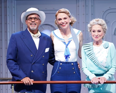 Wilmot with Sutton Foster and Felicity Kendal in the Cole Porter musical Anything Goes,